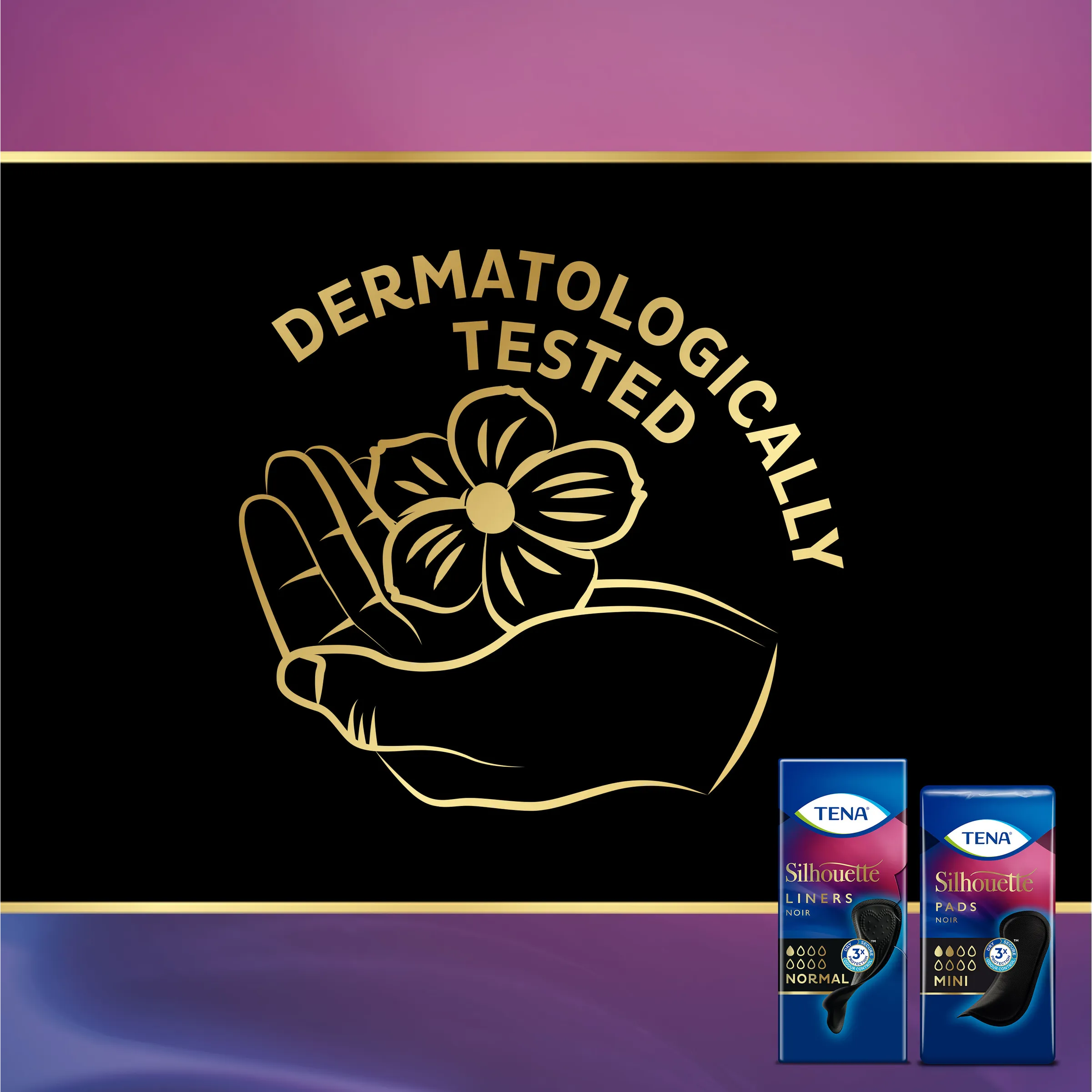 Tena Silhouette noir mini pad (18 stuks) - image 5