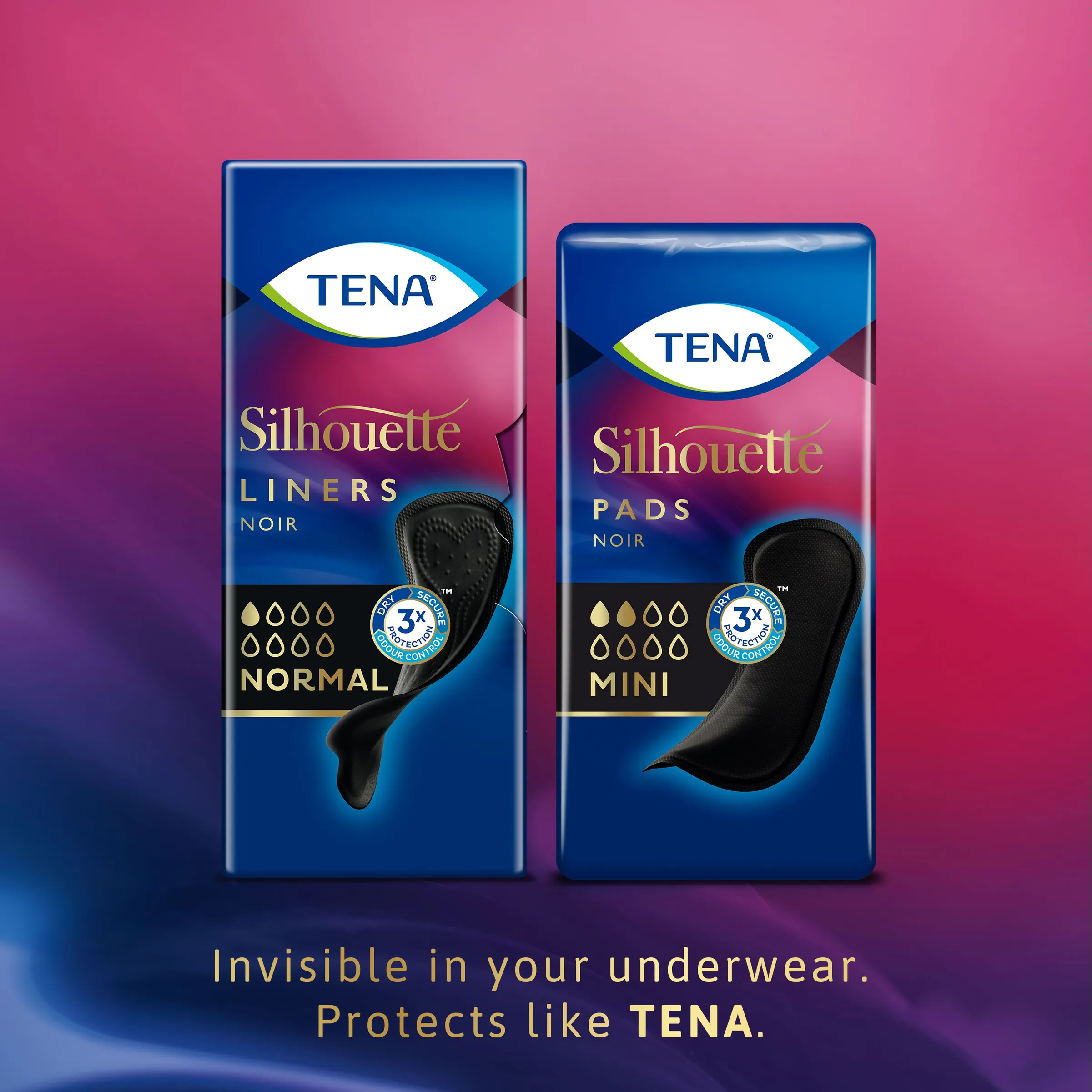 Tena Silhouette noir mini pad (18 stuks) - image 7