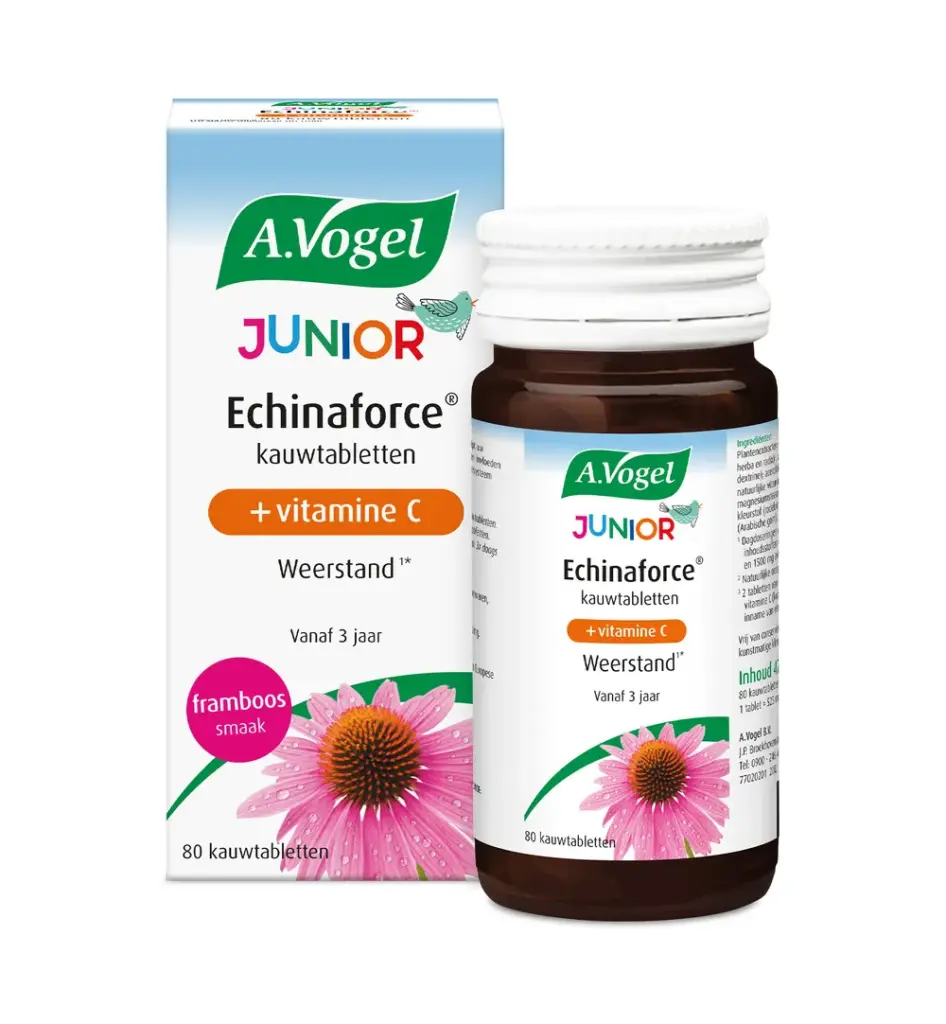 A.Vogel Echinaforce junior & vitamine C (80 kauwtabletten)
