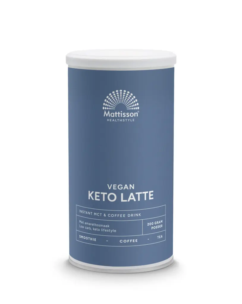 Mattisson Vegan Keto Latte Instant Mct & Coffee Drink (200 gr)