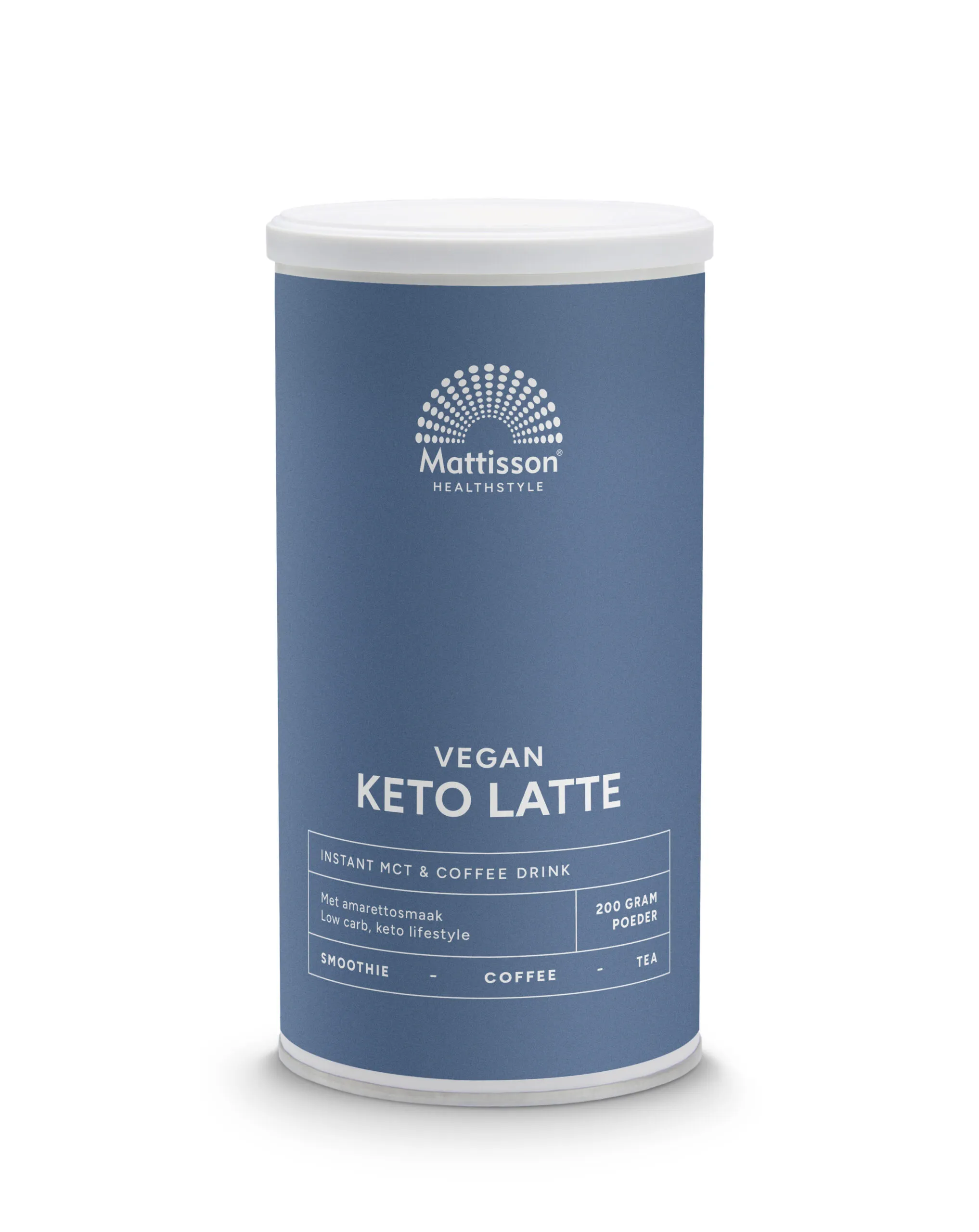 Mattisson Vegan Keto Latte Instant Mct & Coffee Drink (200 gr)