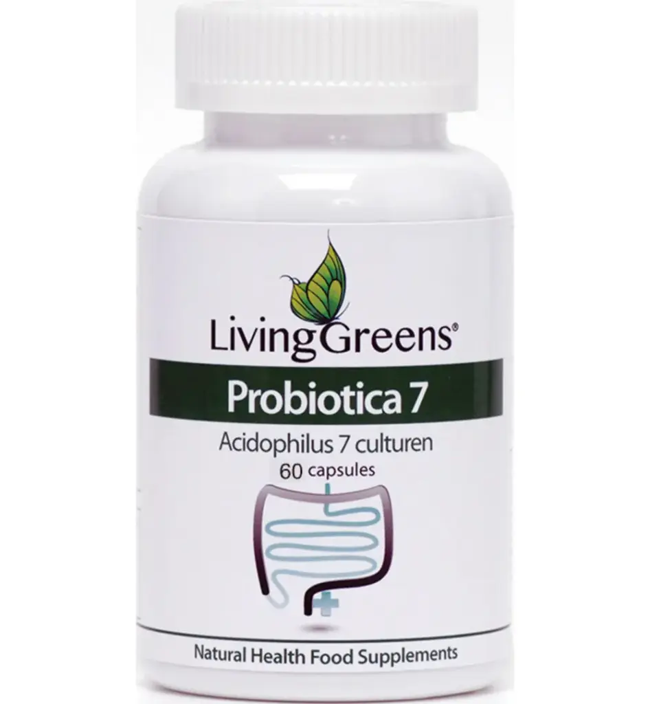 Livinggreens Probiotica Acidophilus 7 Culturen (60 capsules)