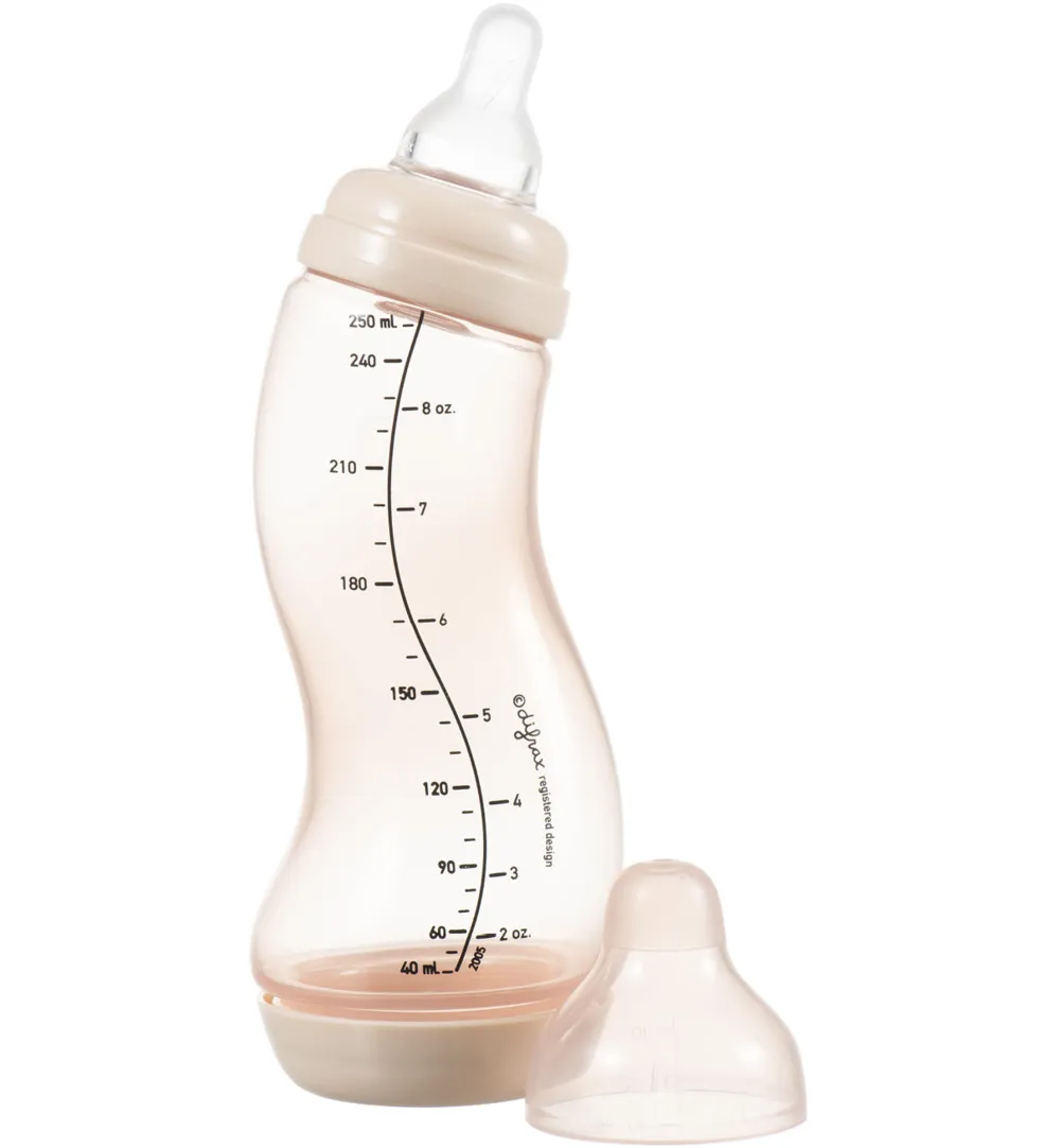 Difrax S-Fles natural roze (250 ml)