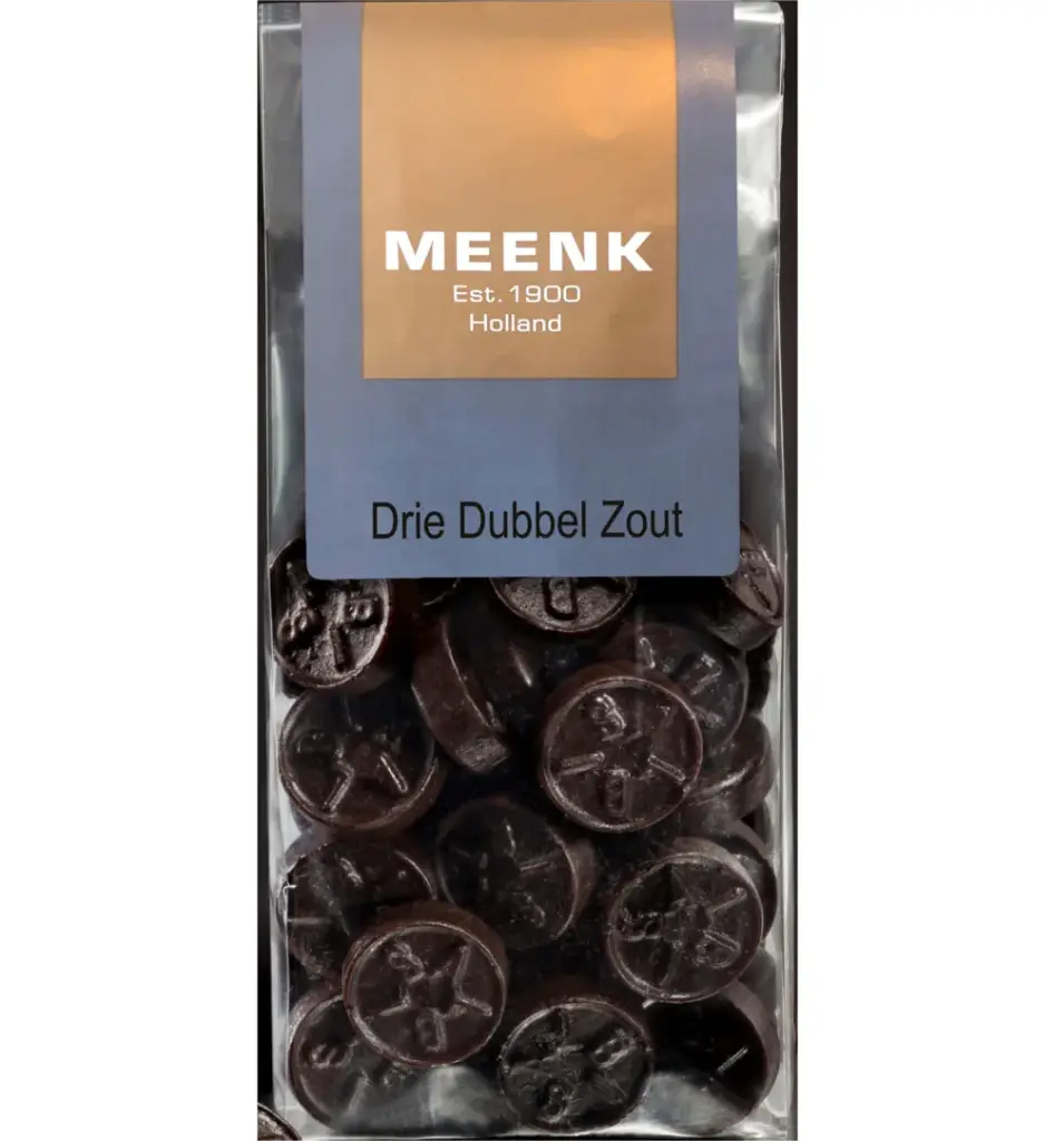 Meenk 3 Dubbel zoute drop (180 gr)