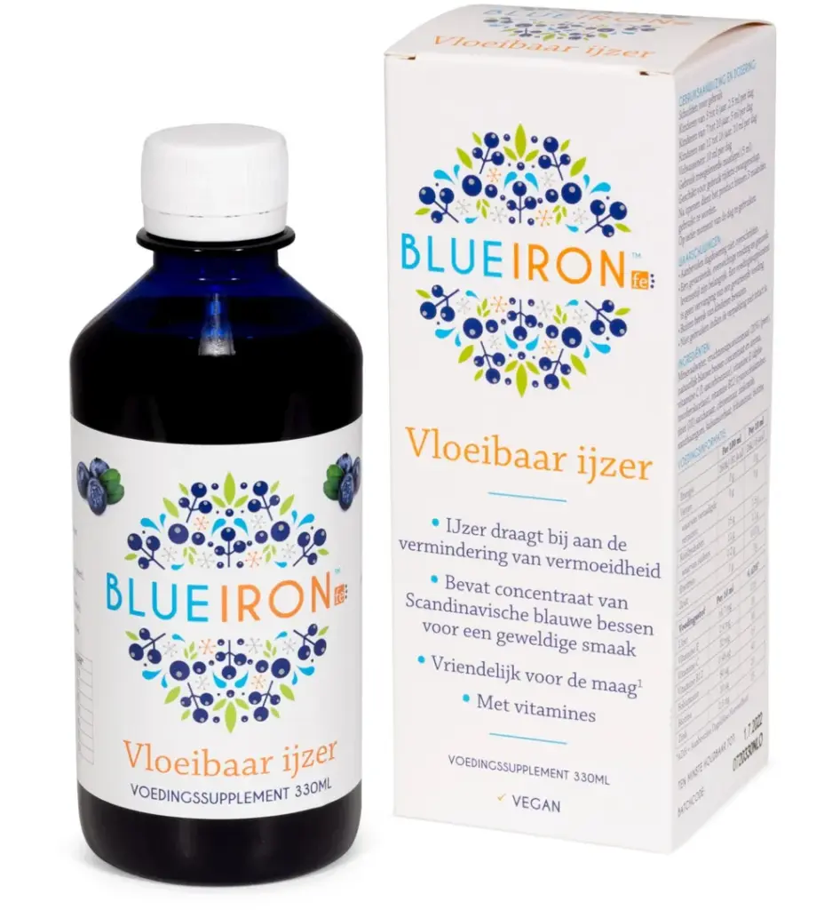 BlueIron Vloeibaar ijzer original (330 ml)