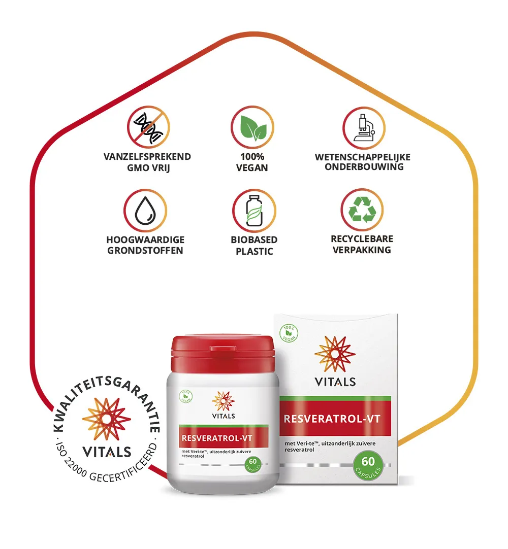 Vitals Resveratrol-VT (60 capsules) - image 4