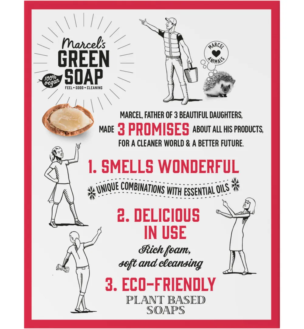 Marcel'S Green Soap Shampoo Bar Argan & Oudh (90 gr) - image 4