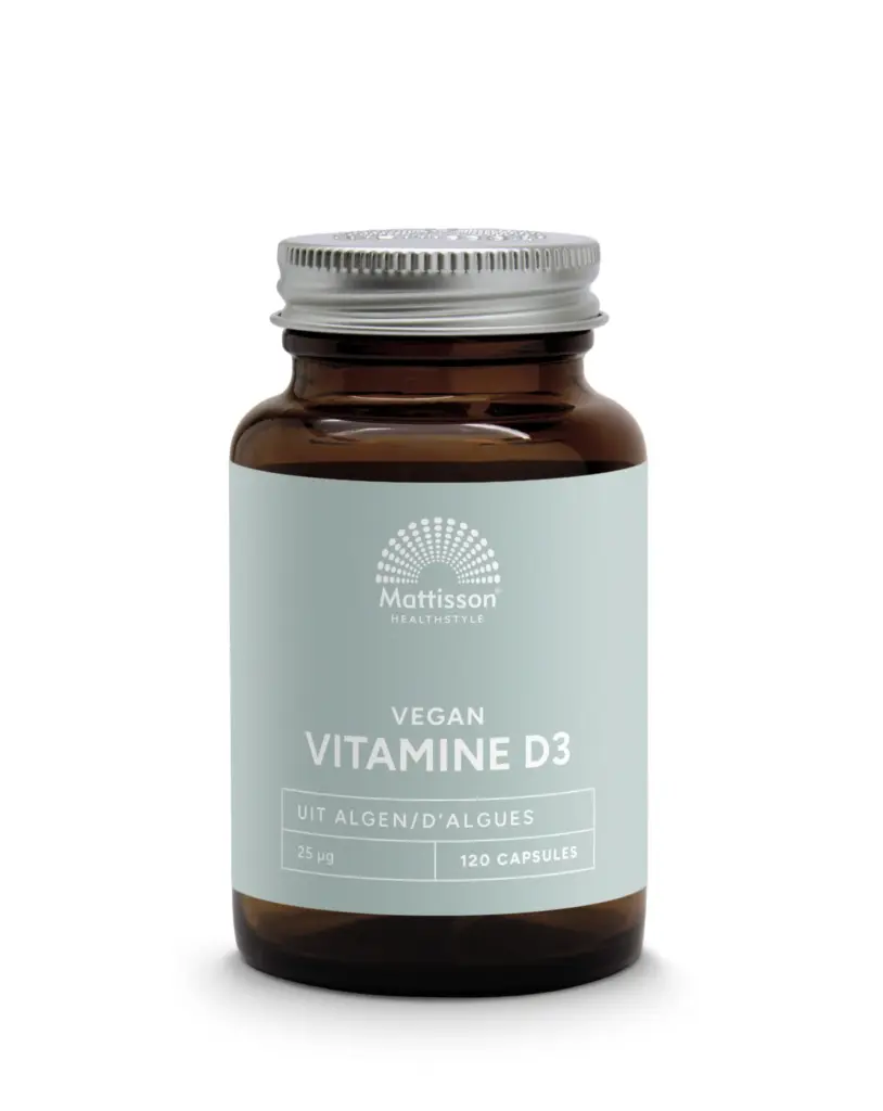 Mattisson Vegan Vitamine D3 25Mcg/1000Ie (120 capsules)
