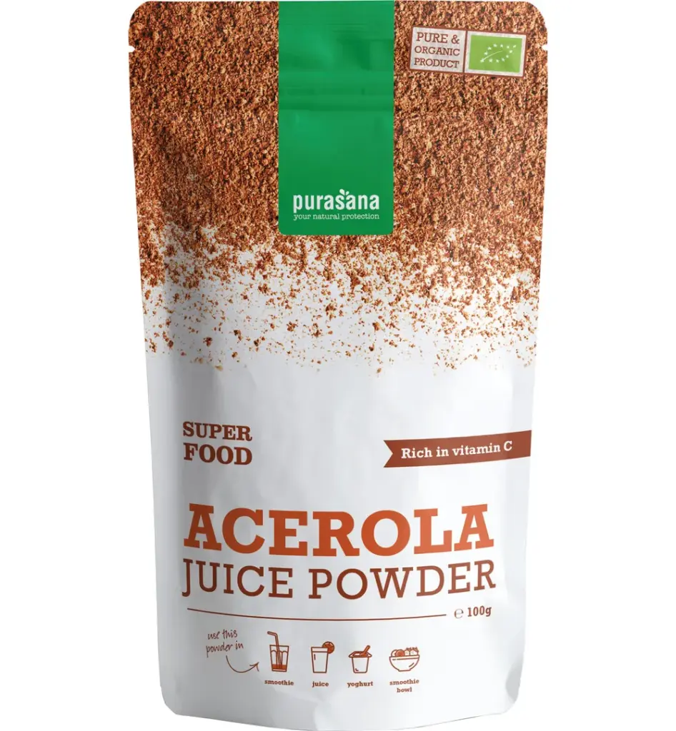 Purasana Acerola Poeder - Vegan Bio (100 gr)