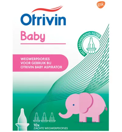 Otrivin Baby Wegwerpdopjes (10 stuks)