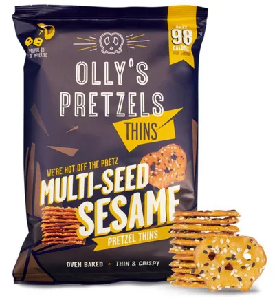 Olly's Pretzels sesame (140 gr)