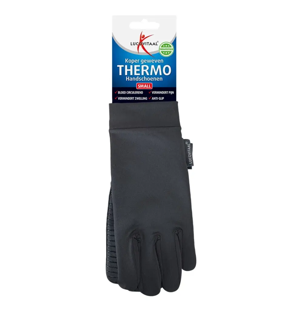 Lucovitaal Koper Thermo Handschoenen Small (1 paar)