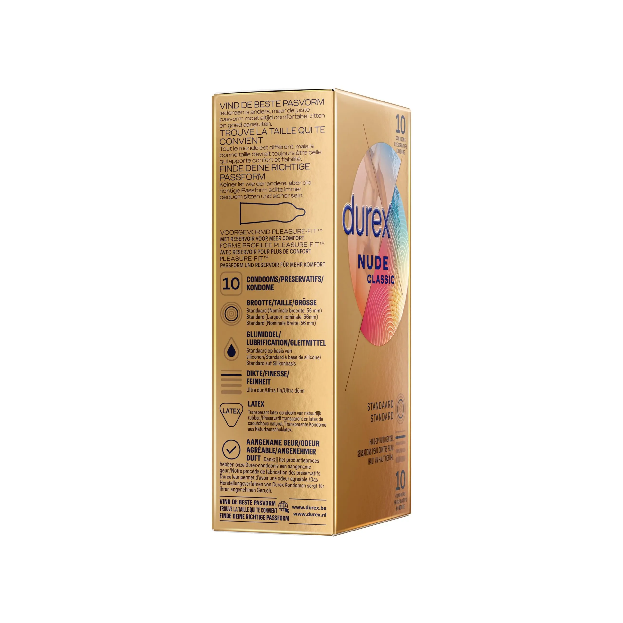 Durex Nude Classic (10 stuks)