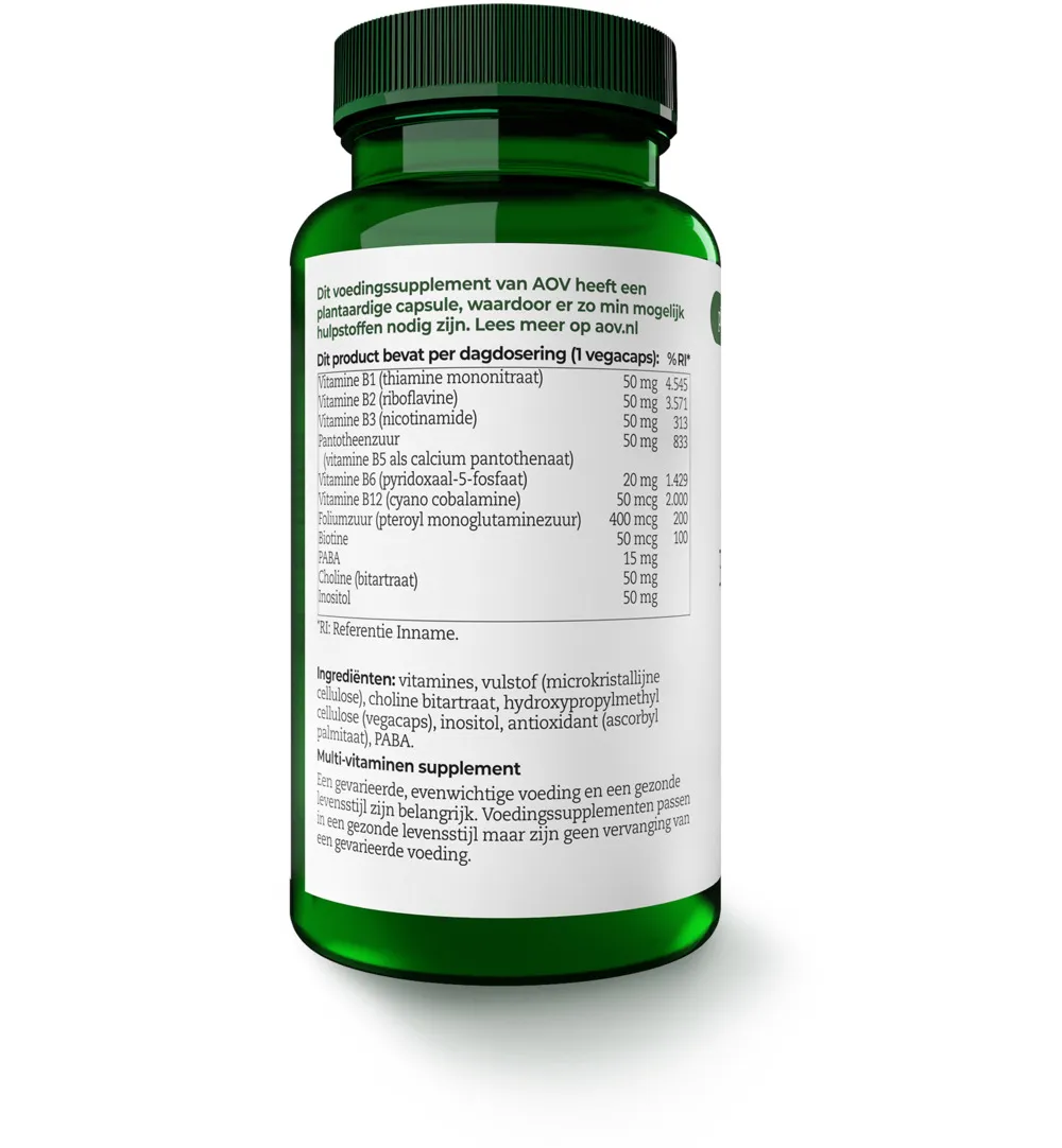 Aov 240 Vitamine B Complex 30Mg (60 vega capsules)