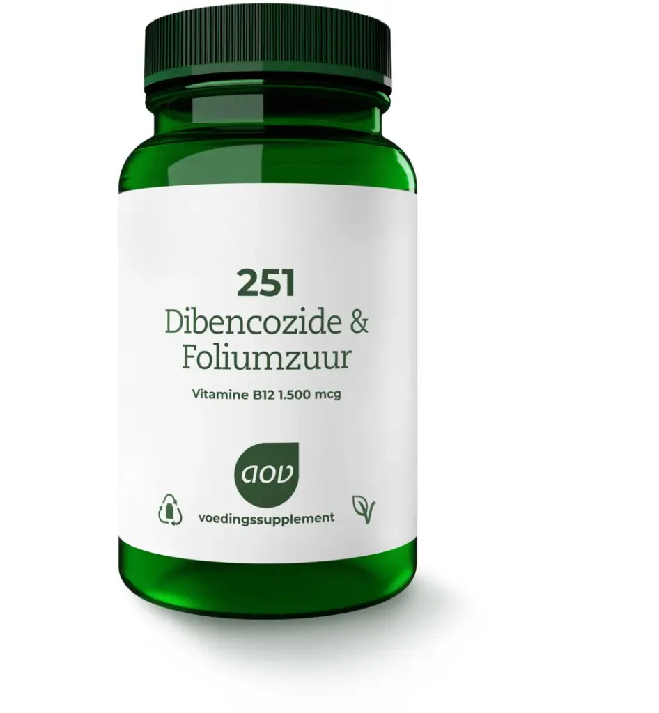 AOV 251 Dibencozide & foliumzuur (60 zuigtabletten)