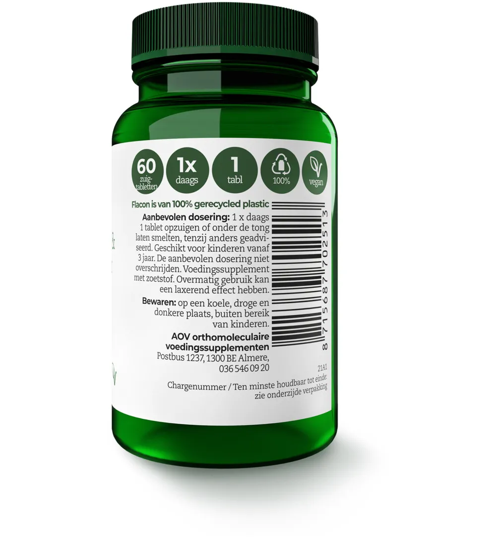 AOV 251 Dibencozide & foliumzuur (60 zuigtabletten) - image 2