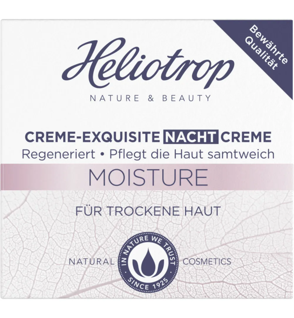 Heliotrop Moisture exquisite nachtcreme (50 ml)
