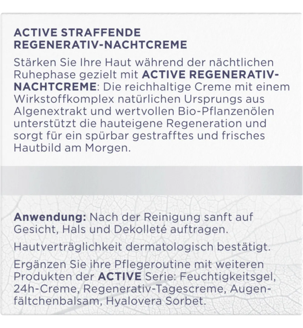 Heliotrop Active regeneratie nachtcreme (50 ml) - image 3