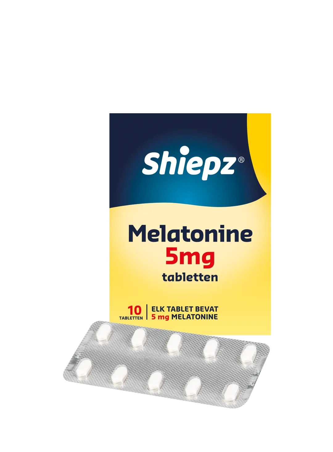 Shiepz Melatonine 5 Mg (10 tabletten)