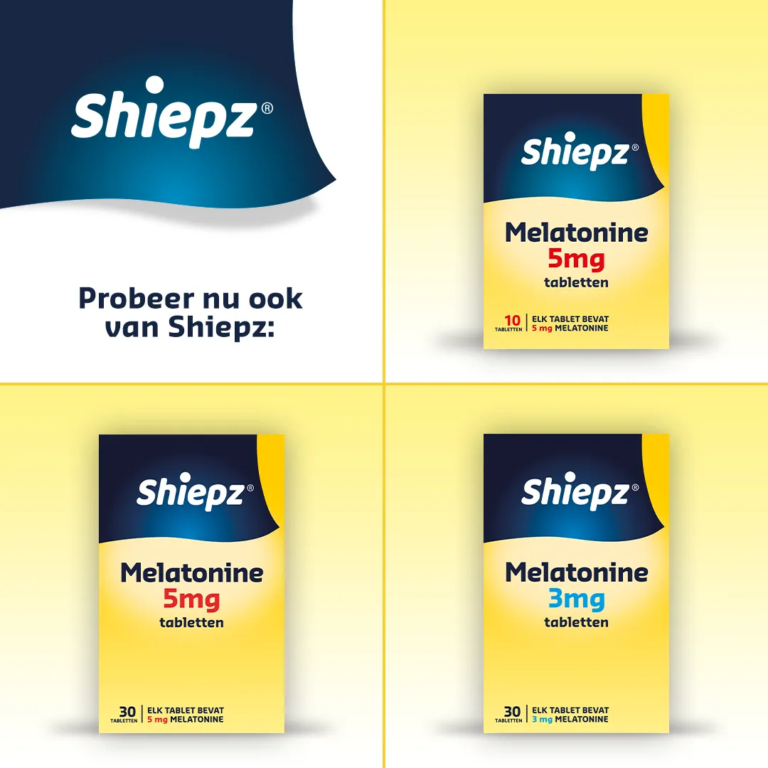 Shiepz Melatonine 3 Mg (10 tabletten) - image 5