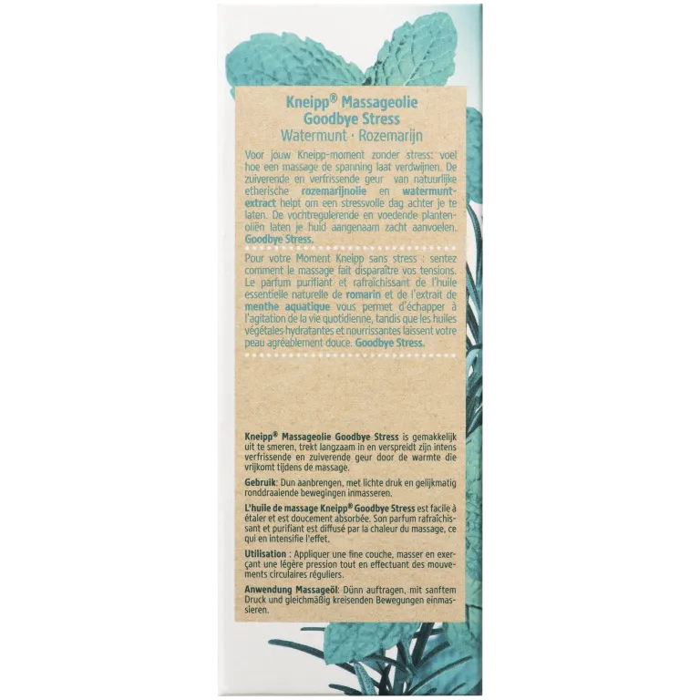 Kneipp Massageolie goodbye stress (100 ml) - image 3