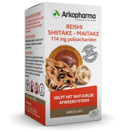 Arkocaps Reishi Shiitake Maitake (45 capsules)