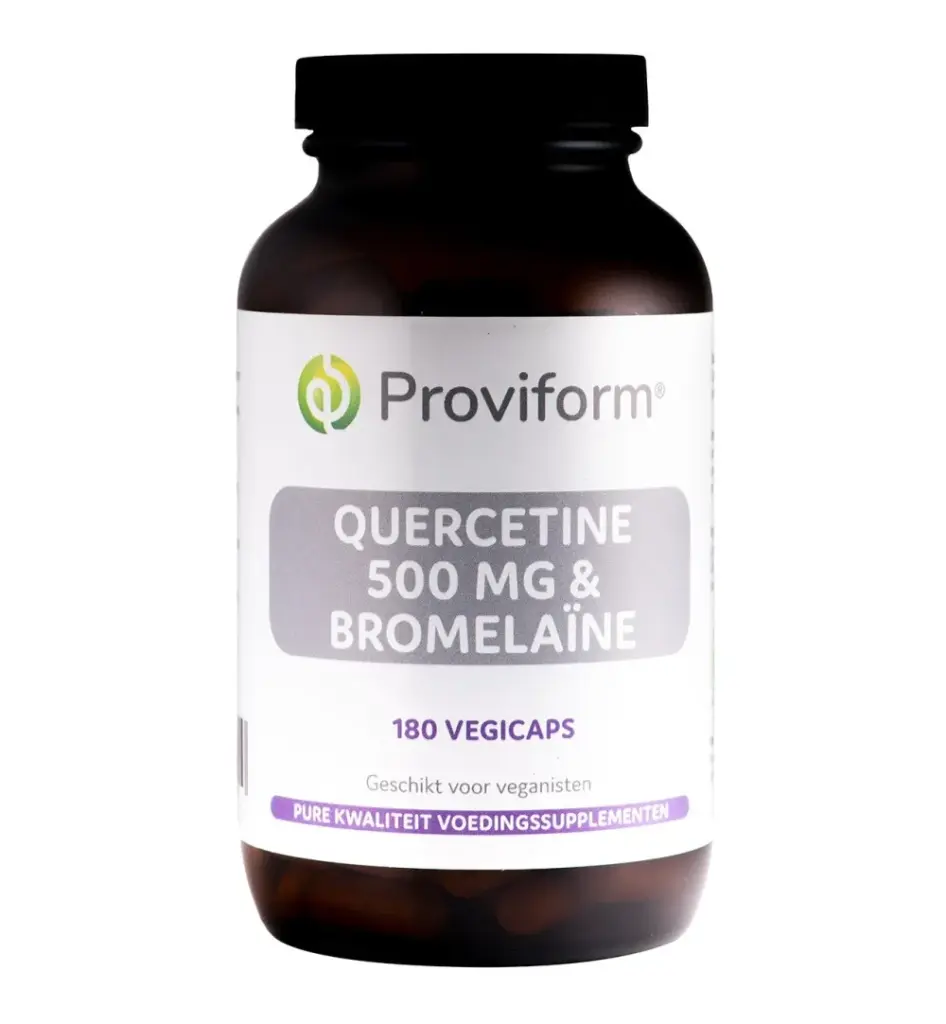 Proviform Quercetine 500 Mg & Bromelaine (180 vega capsules)