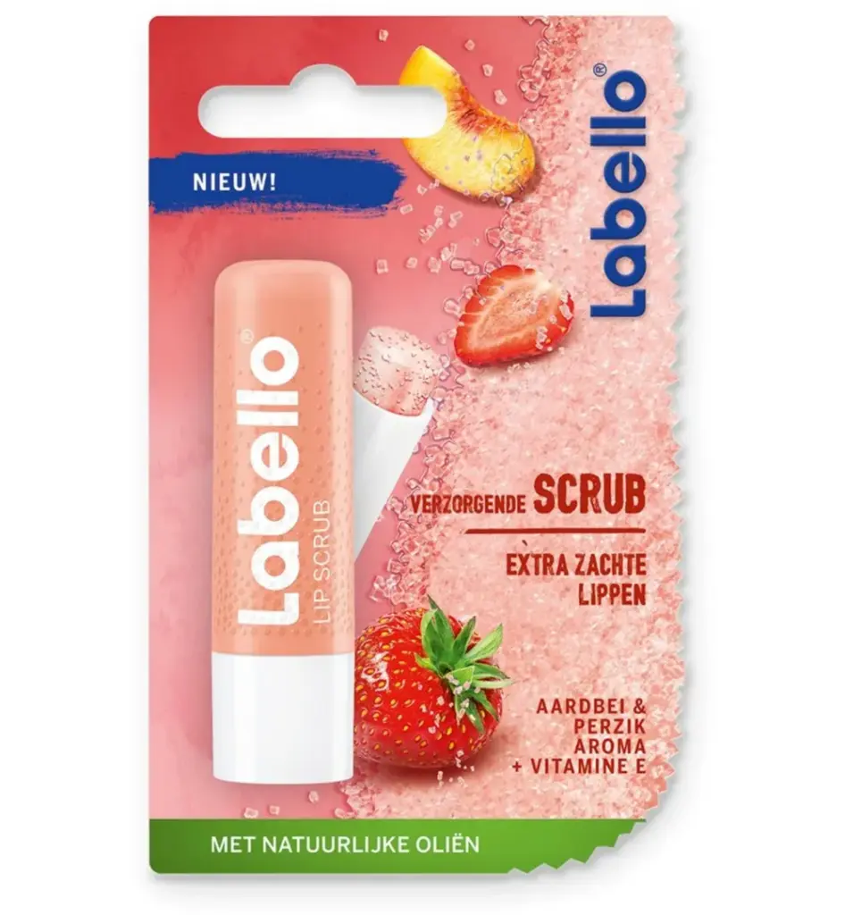 Labello Lipscrub strawberry/peach (5,5 ml)