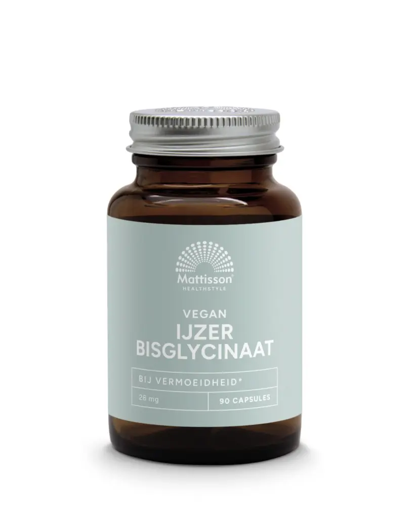 Mattisson Ijzerbisglycinaat 28Mg (90 capsules)