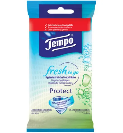 Tempo Fresh To Go Protect (15 stuks)