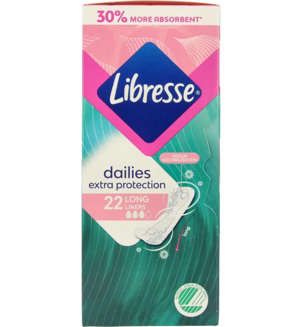 Libresse Inlegkruisje Extra Protect Long (22 stuks)