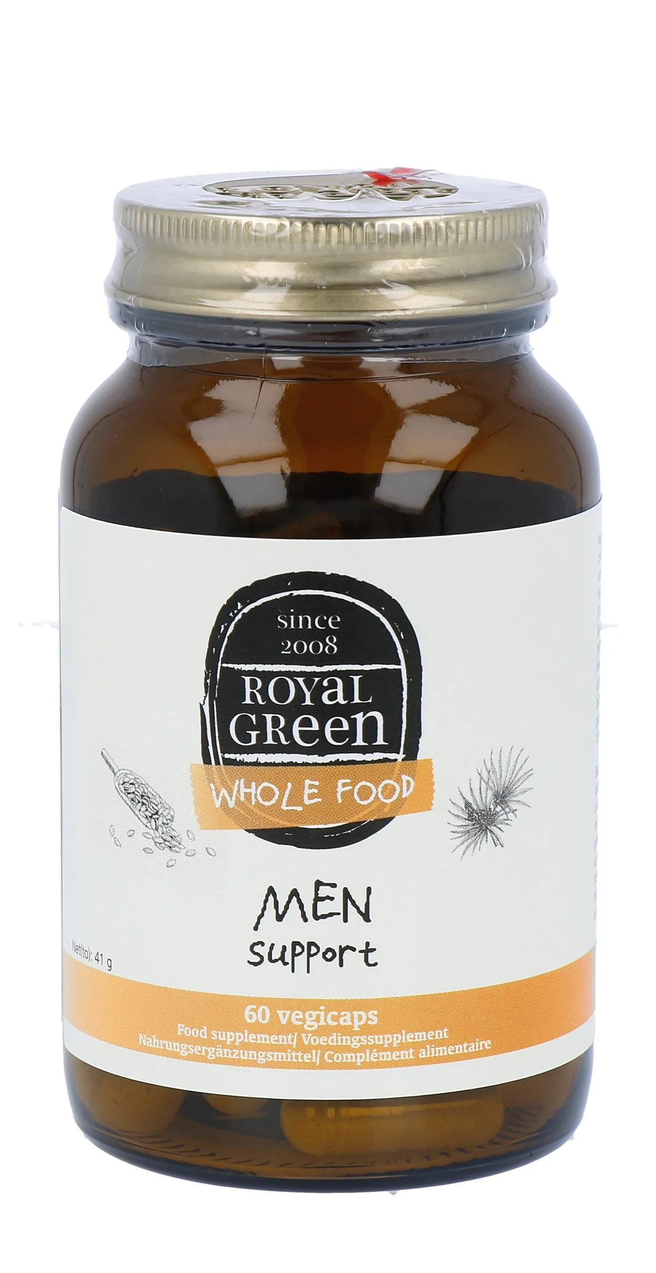 Royal Green Men Support Bio (60 vega capsules) - image 5
