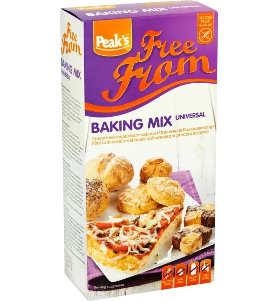 Peaks Bakmix Universeel Glutenvrij (450 gr)