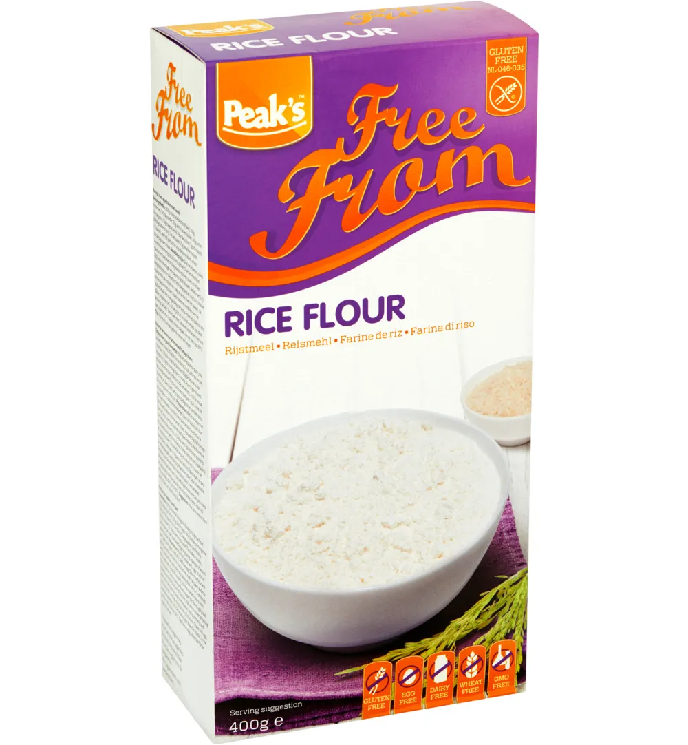 Peaks Rijstmeel Glutenvrij (400 gr)