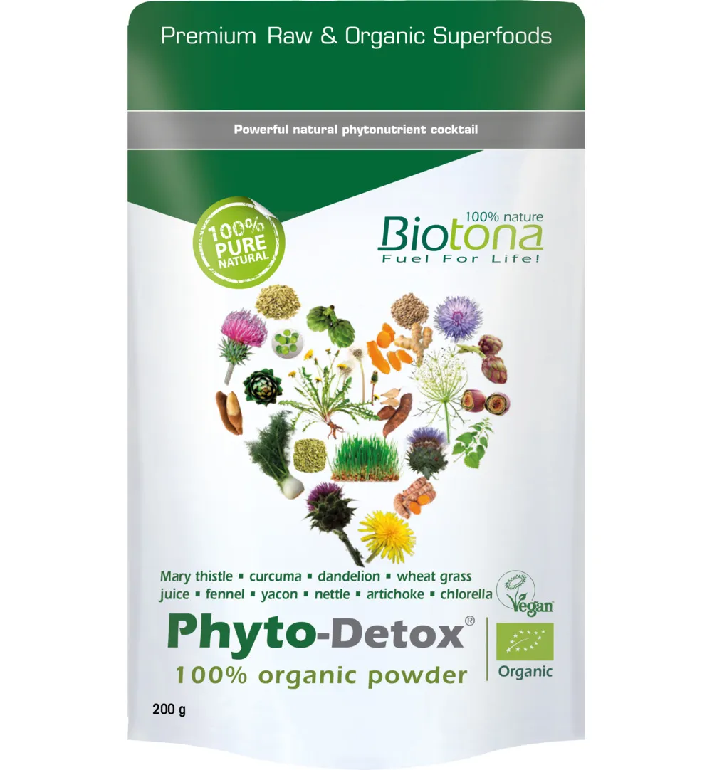 Biotona Phyto-Detox Organic Powder Bio (200 gr)