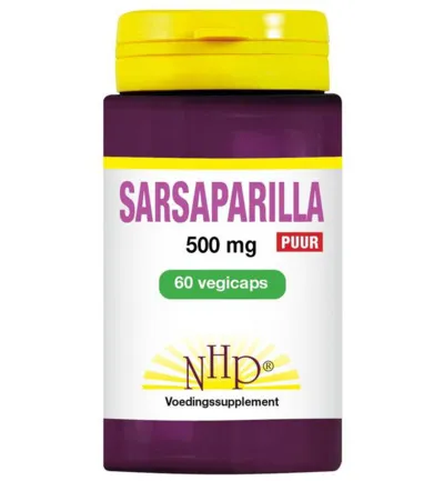 Nhp Sarsaparilla 500 Mg Puur (60 vega capsules)