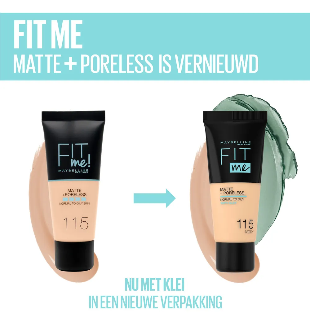 Maybelline New York Fit Me matte & poreless foundation 238 rich tan (1 stuk) - image 5