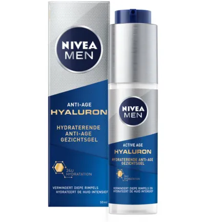 Nivea Men active age hyaluron moisturizing gel (50 ml)
