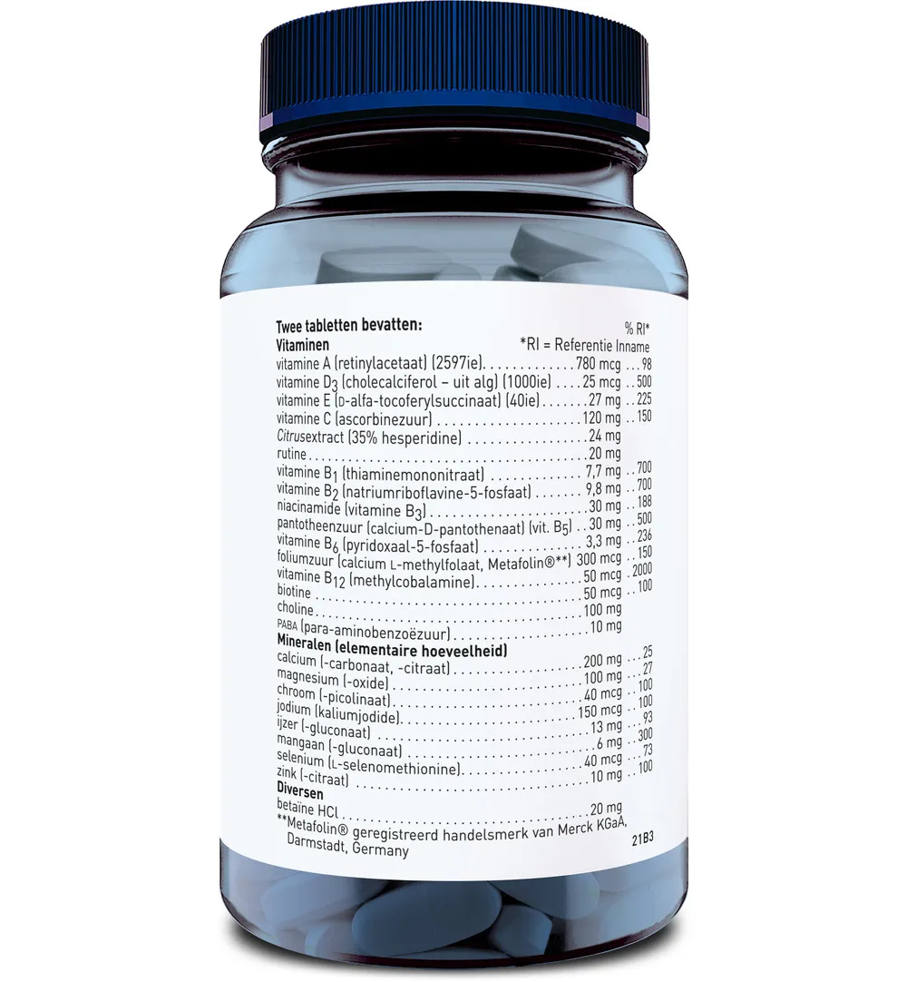 Orthica Multi Vegan (60 tabletten) - image 2