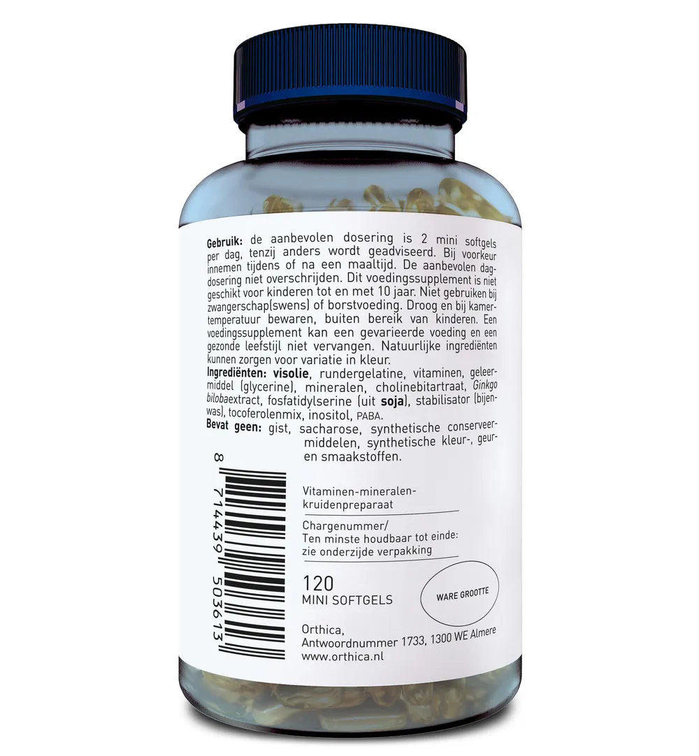 Orthica Multi 65+ (120 softgels) - image 2