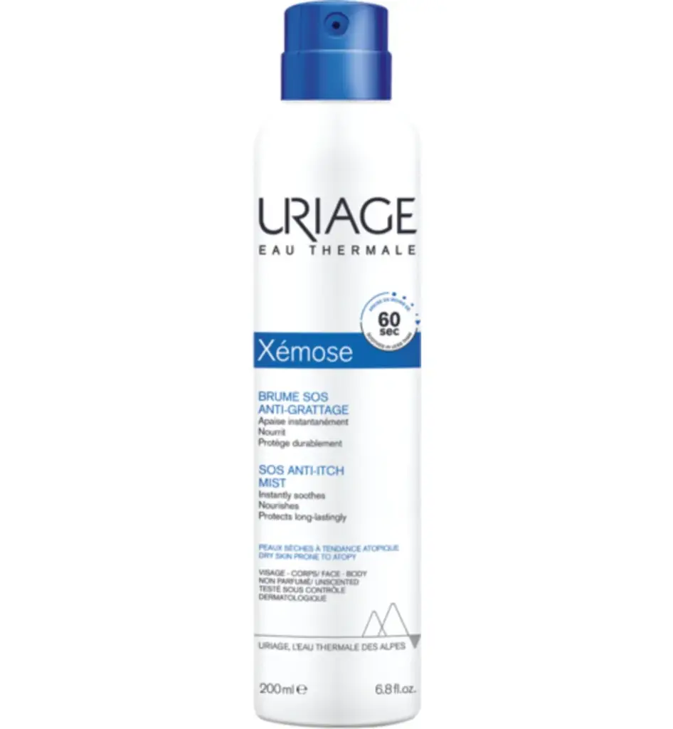 Uriage Xemose SOS nevel tegen krabben (200 ml)