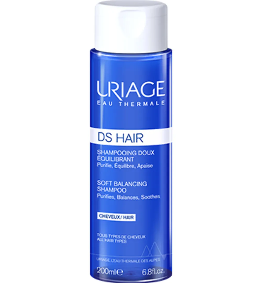 Uriage DS milde evenwichtsherstellende shampoo (200 ml)