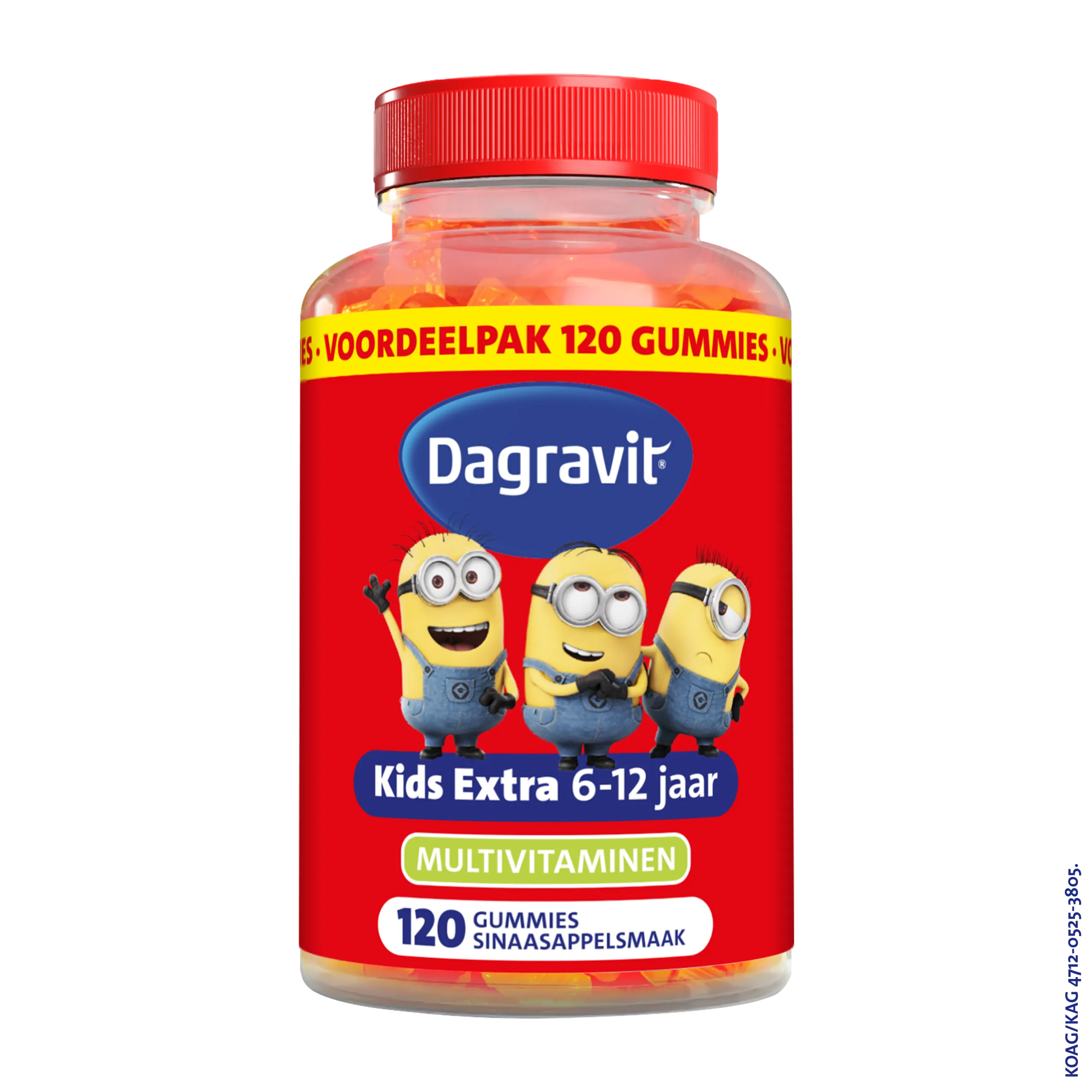 Dagravit Kids Multi 6-12 Jaar Vitaminions Gummies (120 gummies)