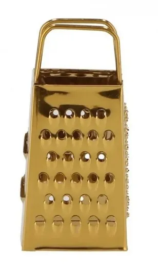 Aroma Vera Rasp Amberblokje Goudkleurig (1 stuk)