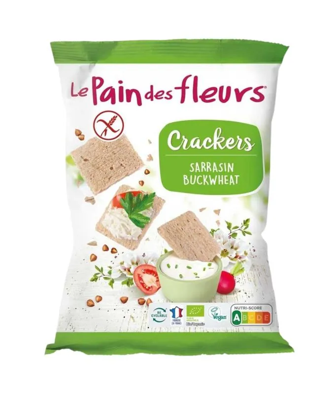 Pain Des Fleur Salty Snack Boekweit Bio (75 gr)