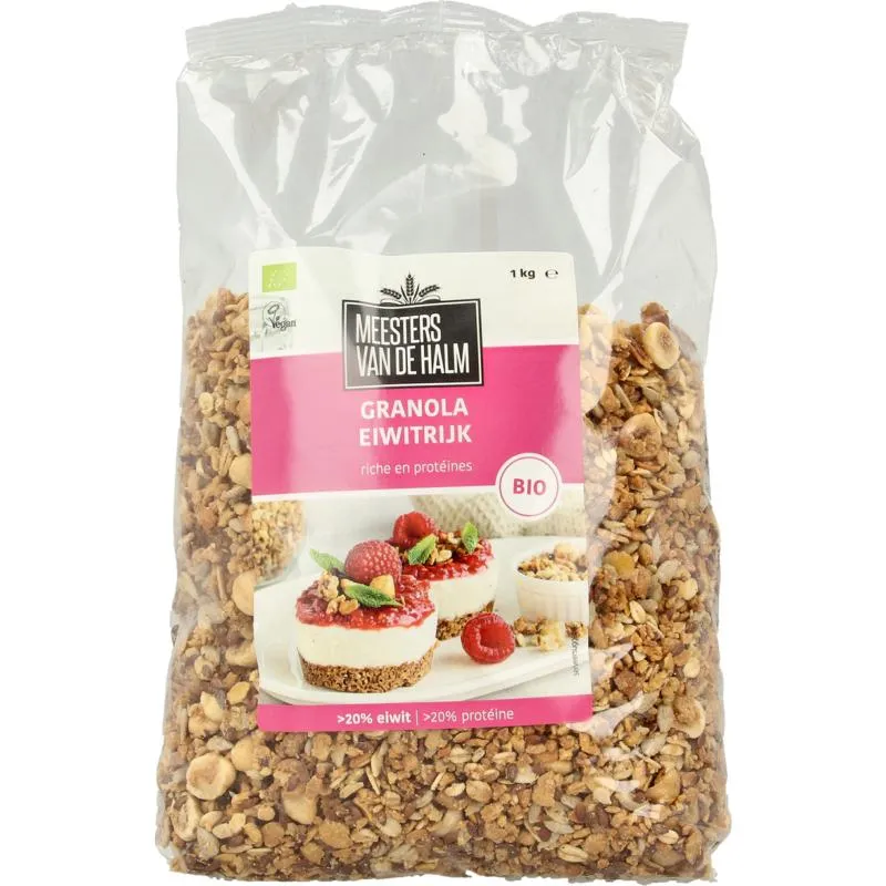 De Halmgranola Eiwitrijk Bio (1000 gr)