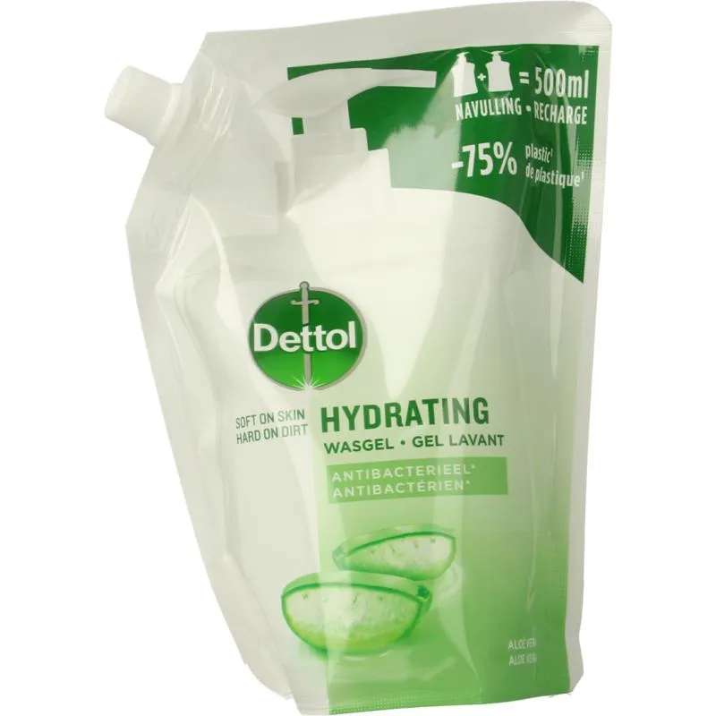 Dettol Refill handzeep hydra aloe ver a (500 ml)