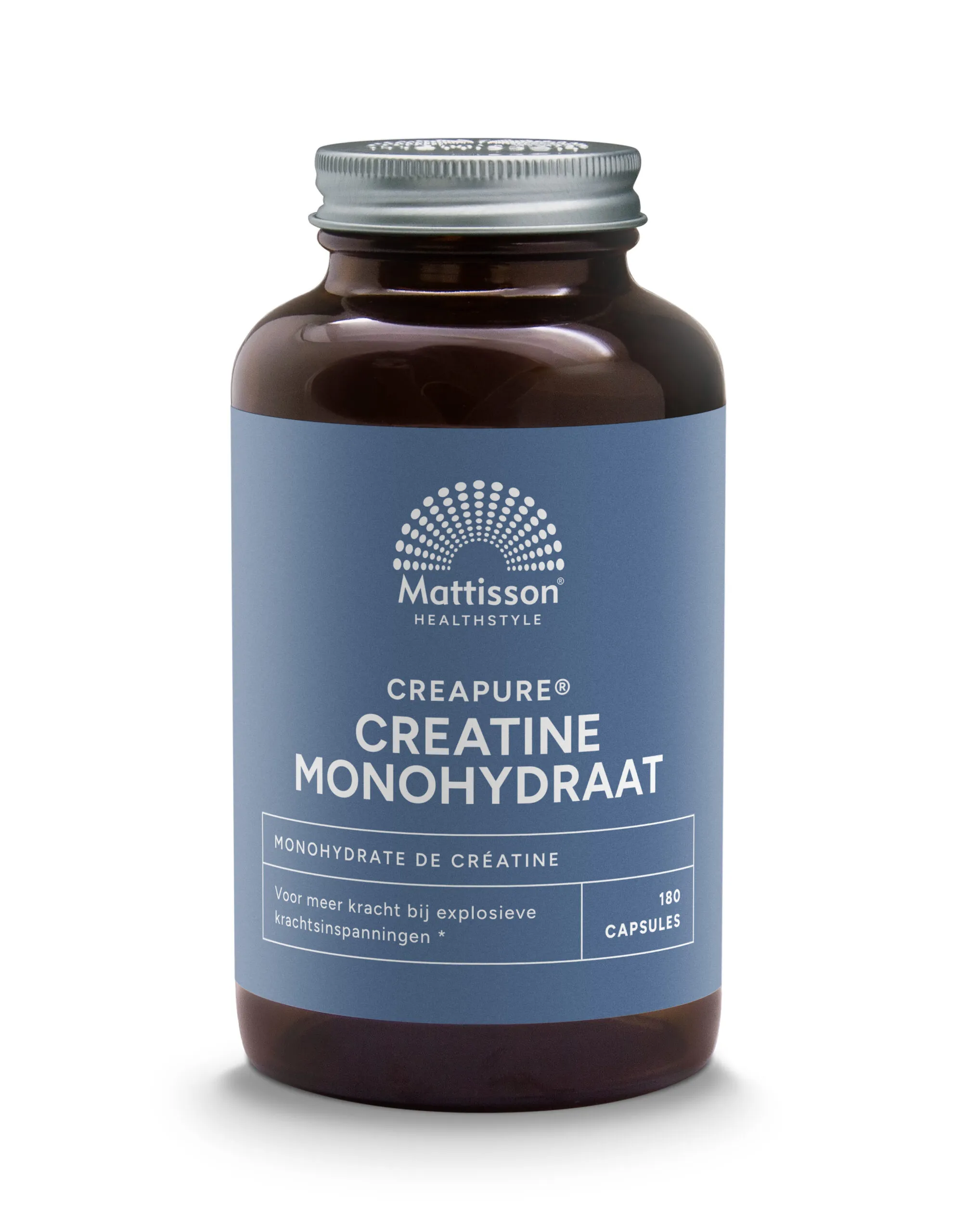 Mattisson Creatine Monohydraat Creapure (180 vega capsules)