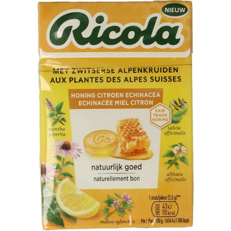 Ricola Honey lemon echinacea (50 gr)