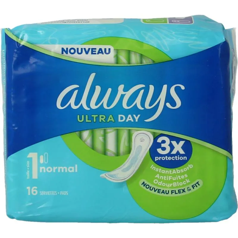 Always Maandverband Ultra Normaal (16 stuks)